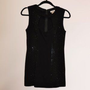 CACHE TUNIC TOP-BLACK-SMALL